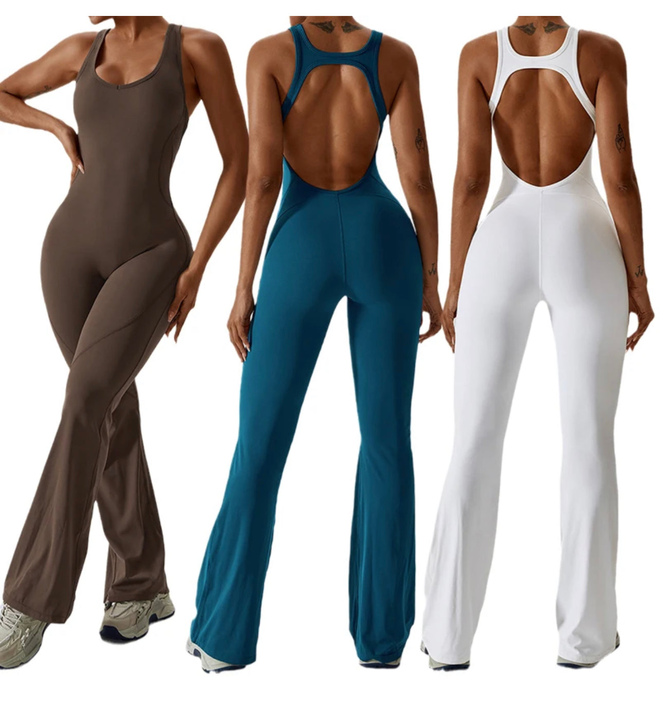 BACK IT UP : 1 piece yoga bodysuit